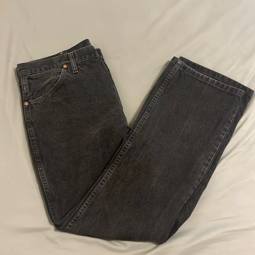 Black wrangler jeans